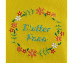 Stickdatei - Blumenkranz Sommer